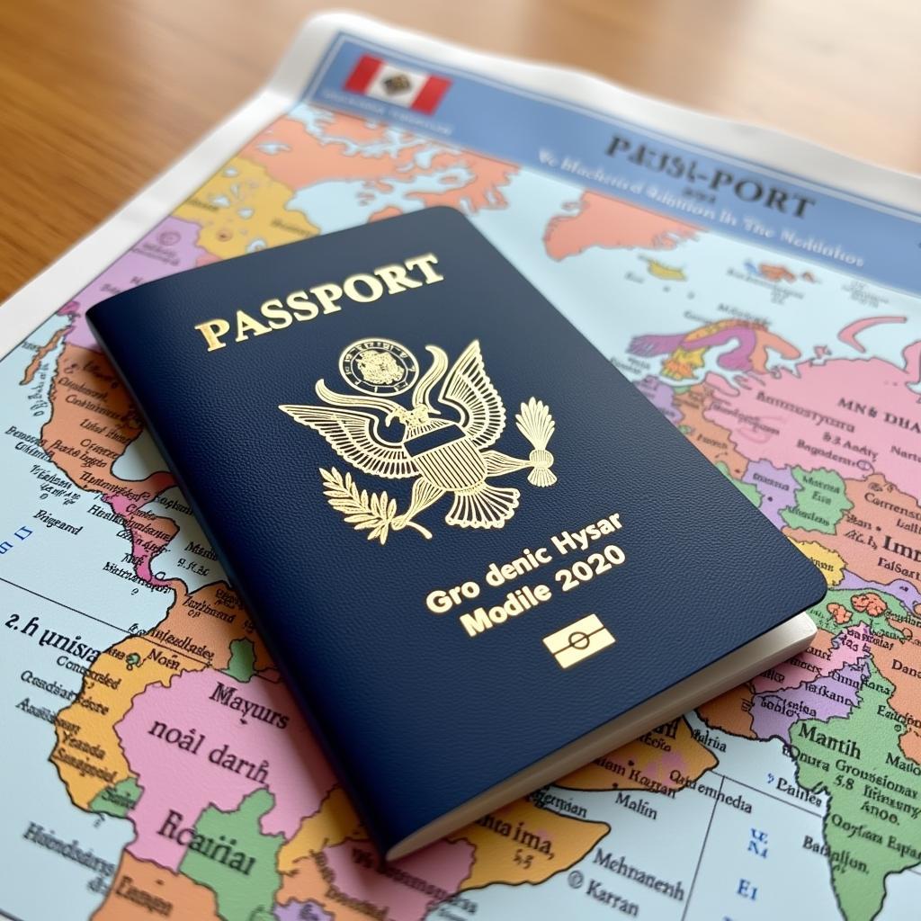 Passport and visa for studying abroad in Singapore