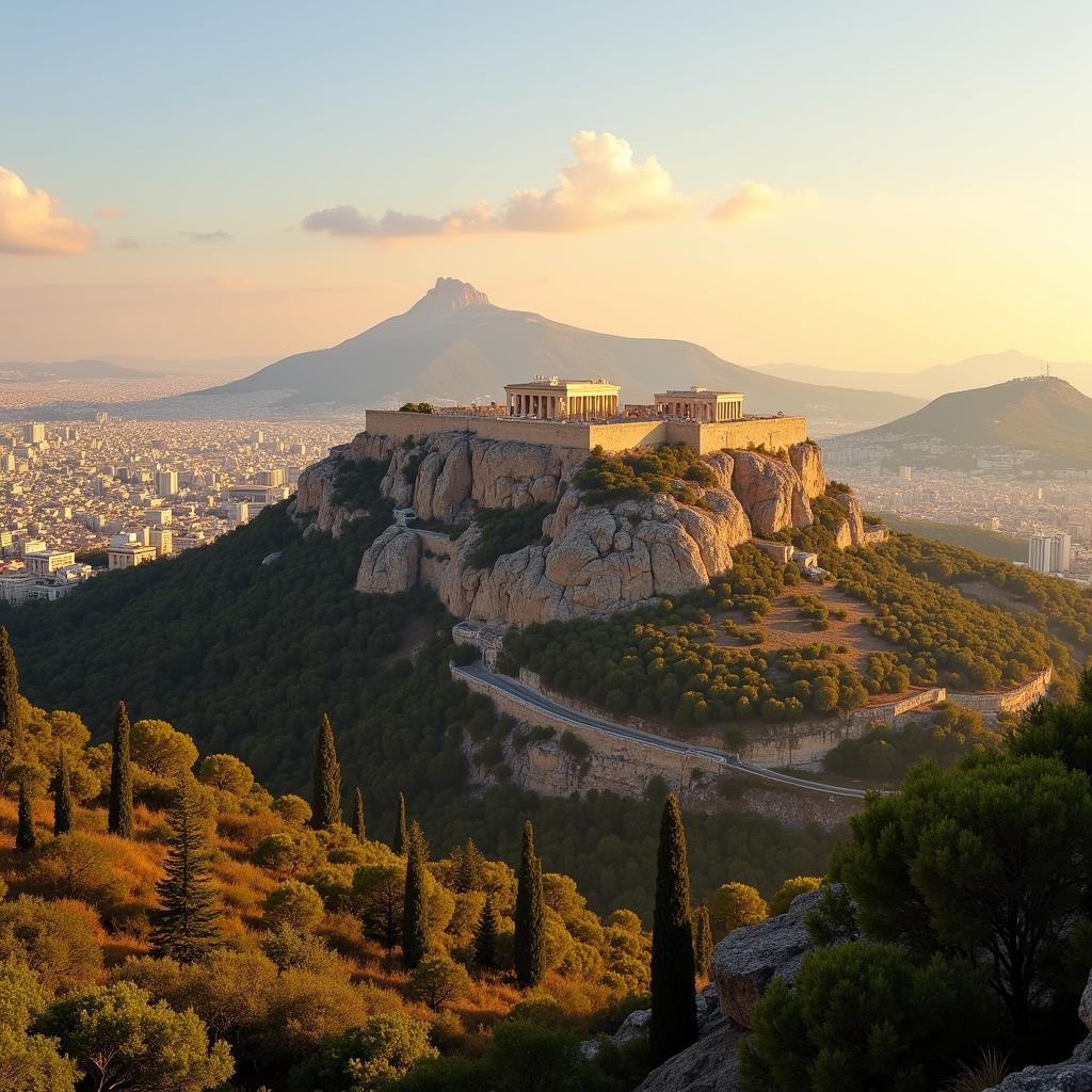 The Acropolis of Athens, Greece