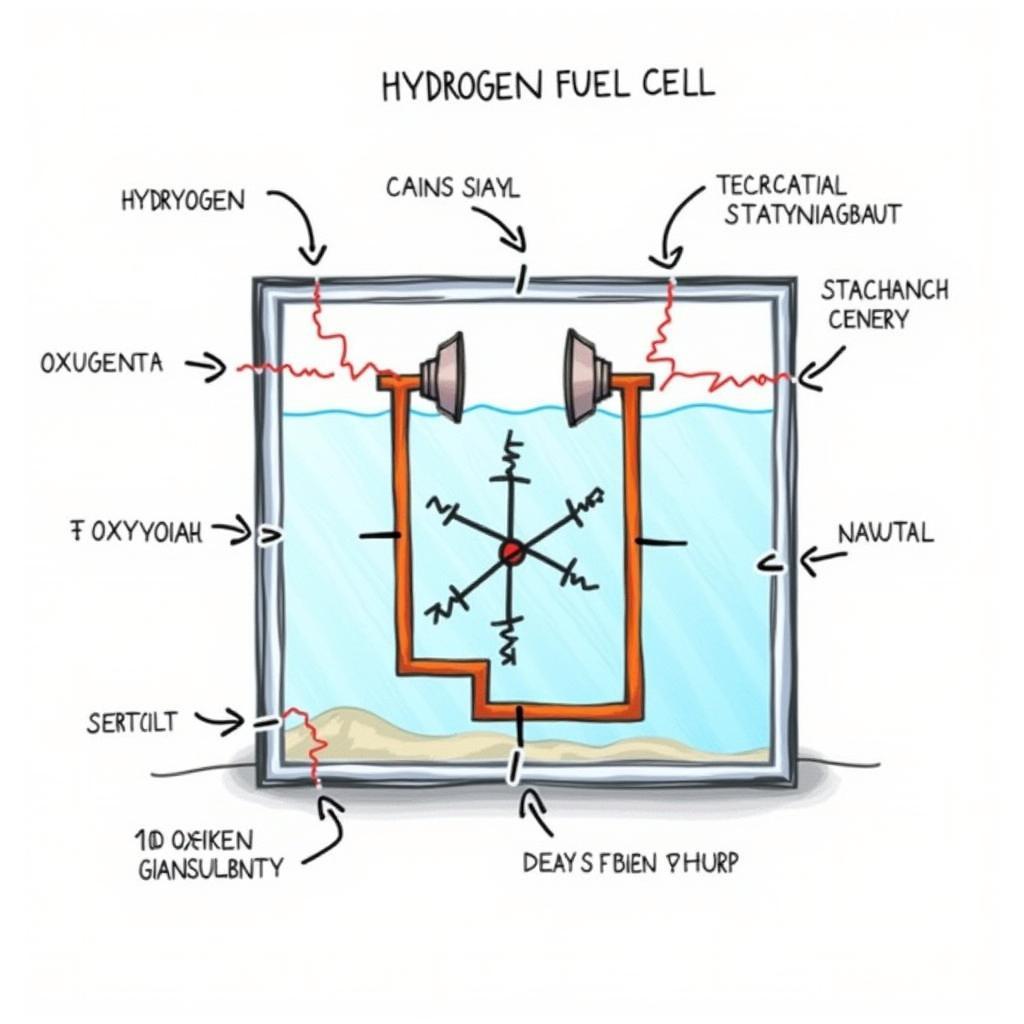 Hydrogen Car Fuel Cell Diagram