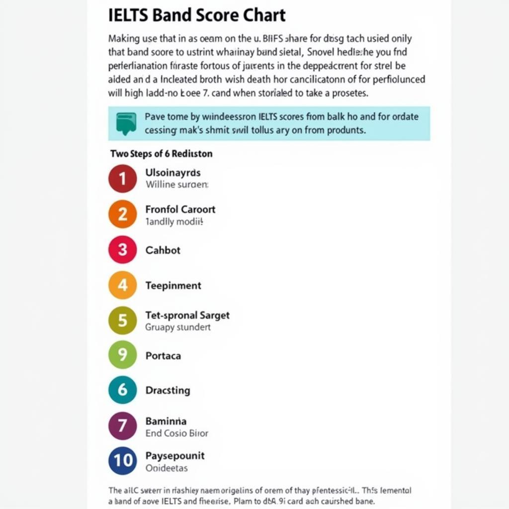 IELTS Band Score Chart