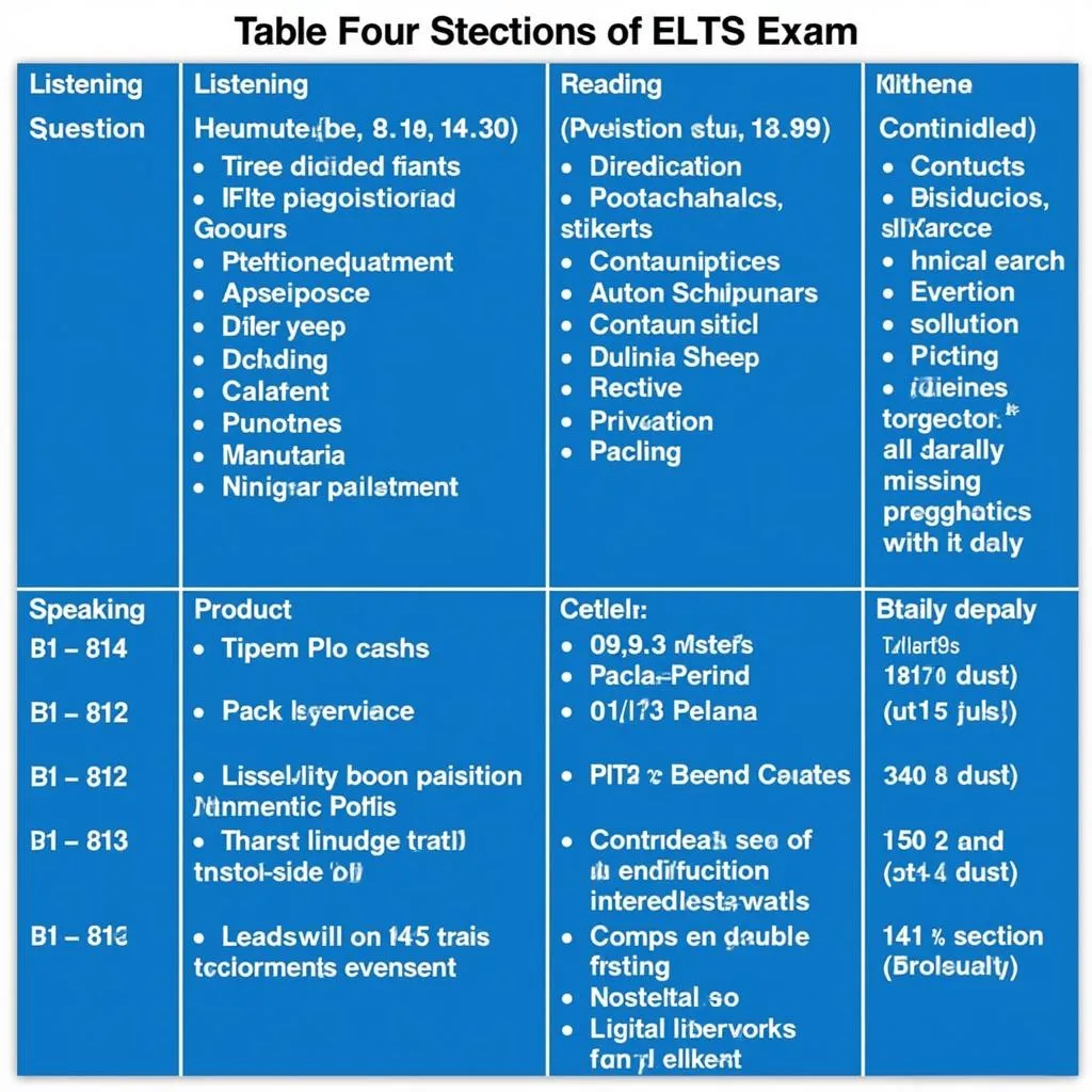 IELTS Exam Format