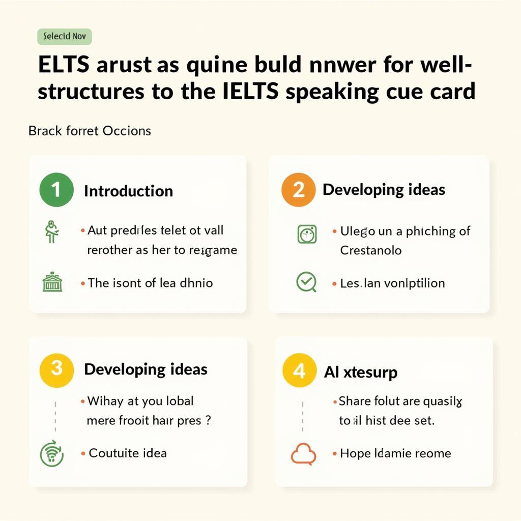  Answering the IELTS Cue Card