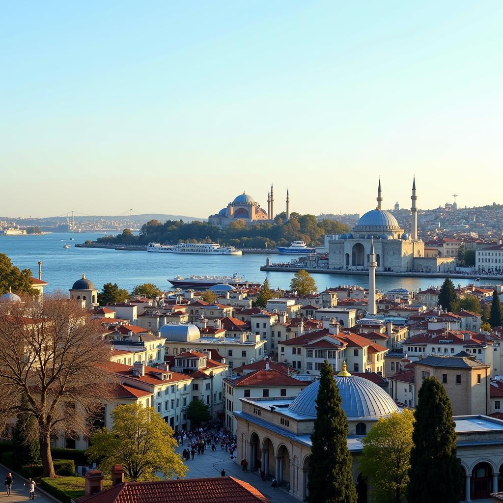 Thành phố Istanbul cầu nối giữa hai châu lục