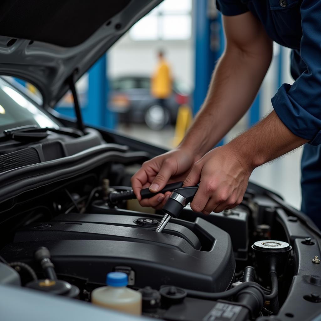 Thoroughly inspecting a car before purchase