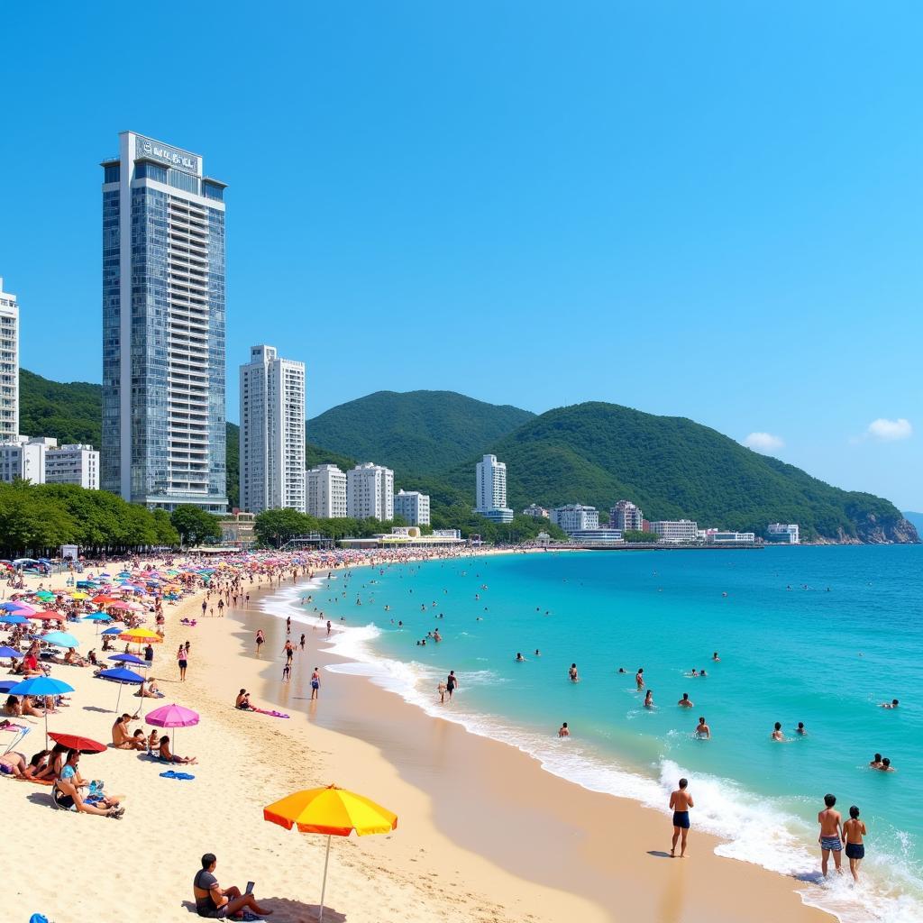 Kinh Nghiệm Du Lịch Busan: Khám Phá Bãi Biển Haeundae Nổi Tiếng