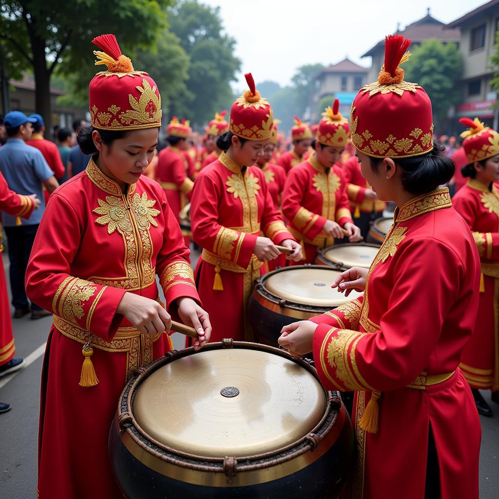 Lễ hội cồng chiêng Tây Nguyên tại Di Linh