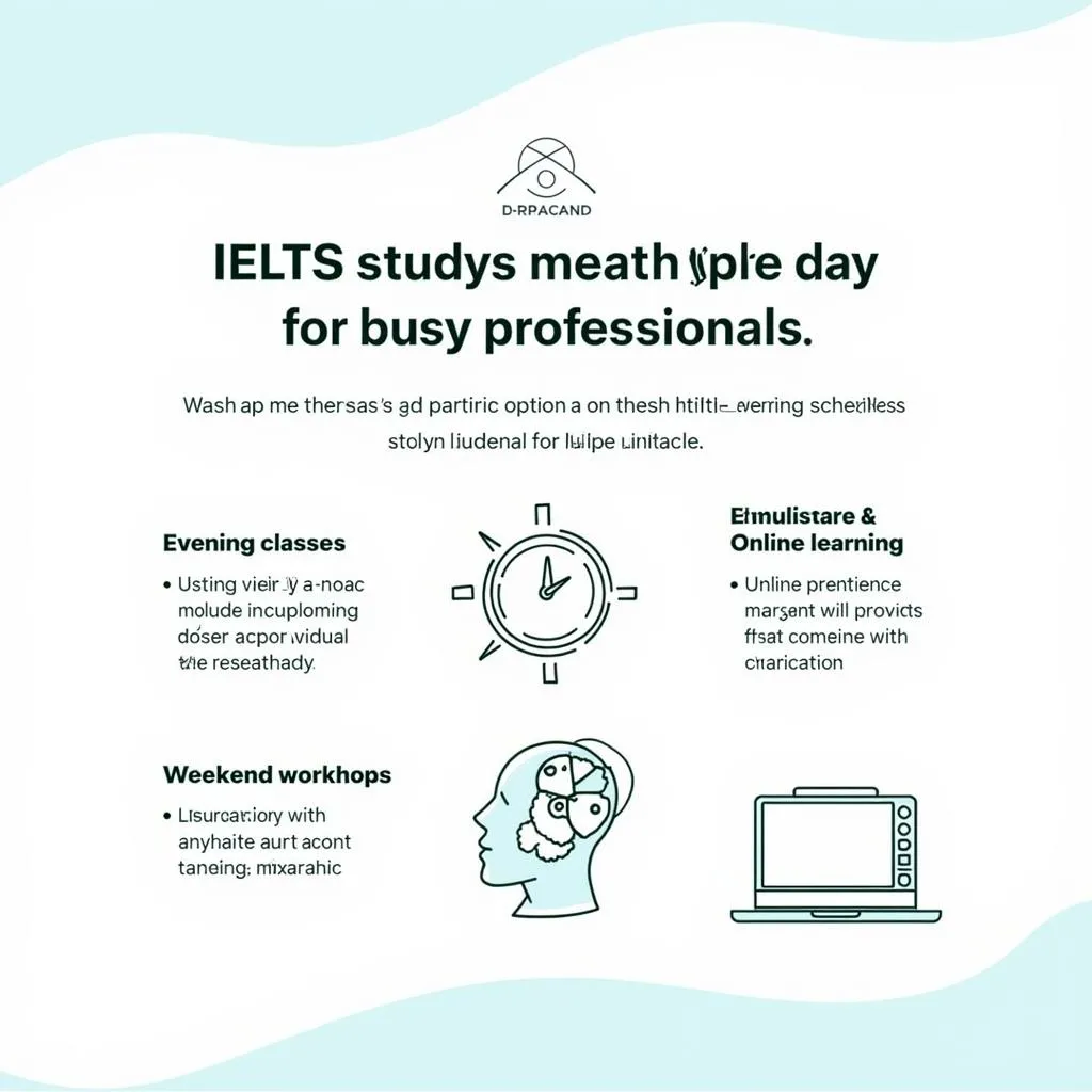 Lịch học IELTS cho MC