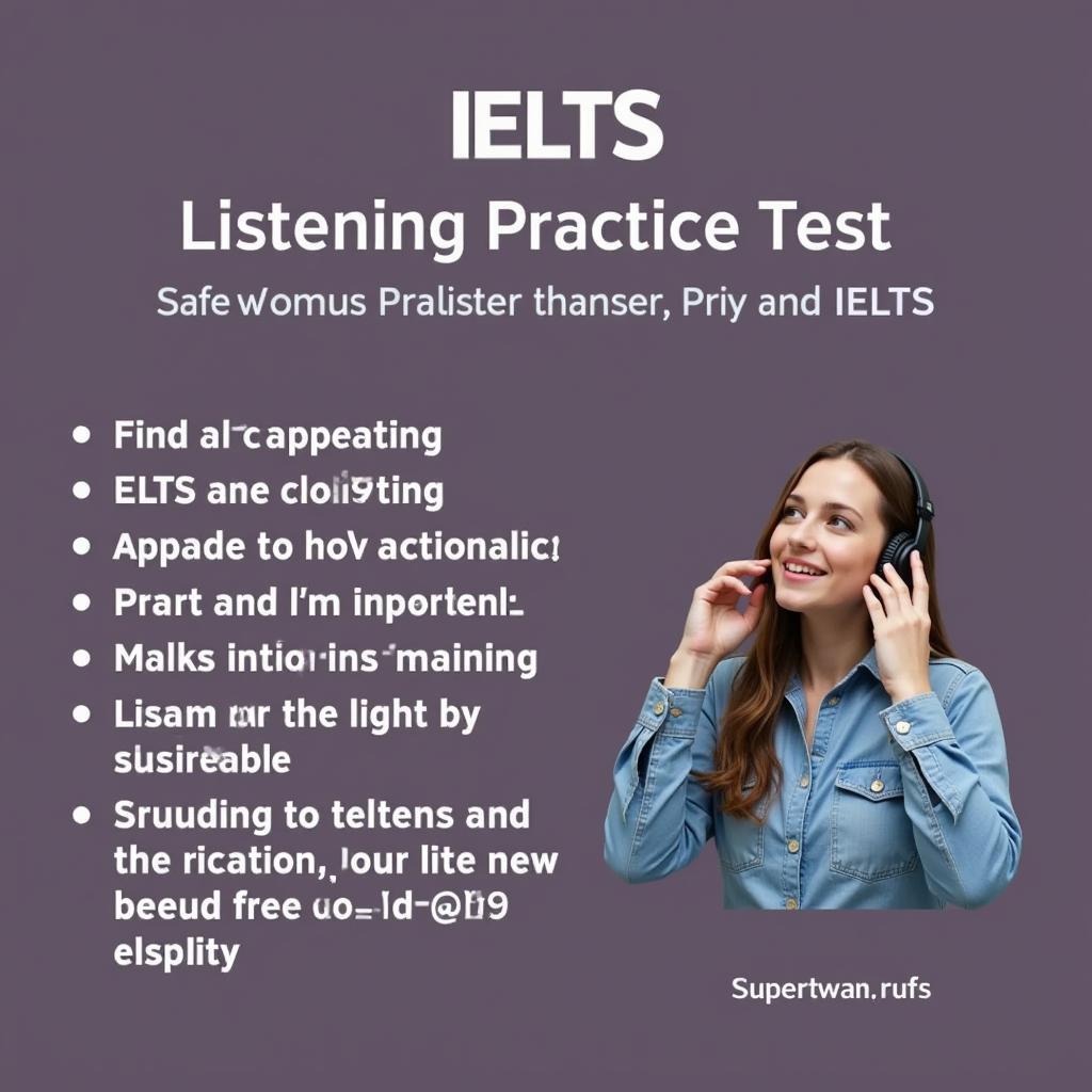 Luyện nghe IELTS Practice Test Plus 3