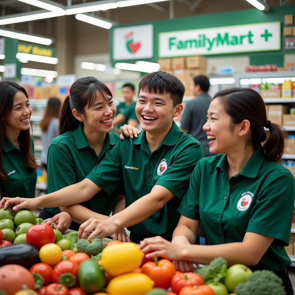 Môi Trường Làm Việc Tại FamilyMart