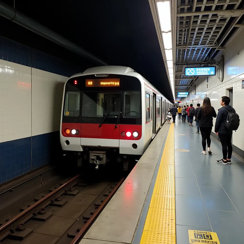 Singapore MRT Train