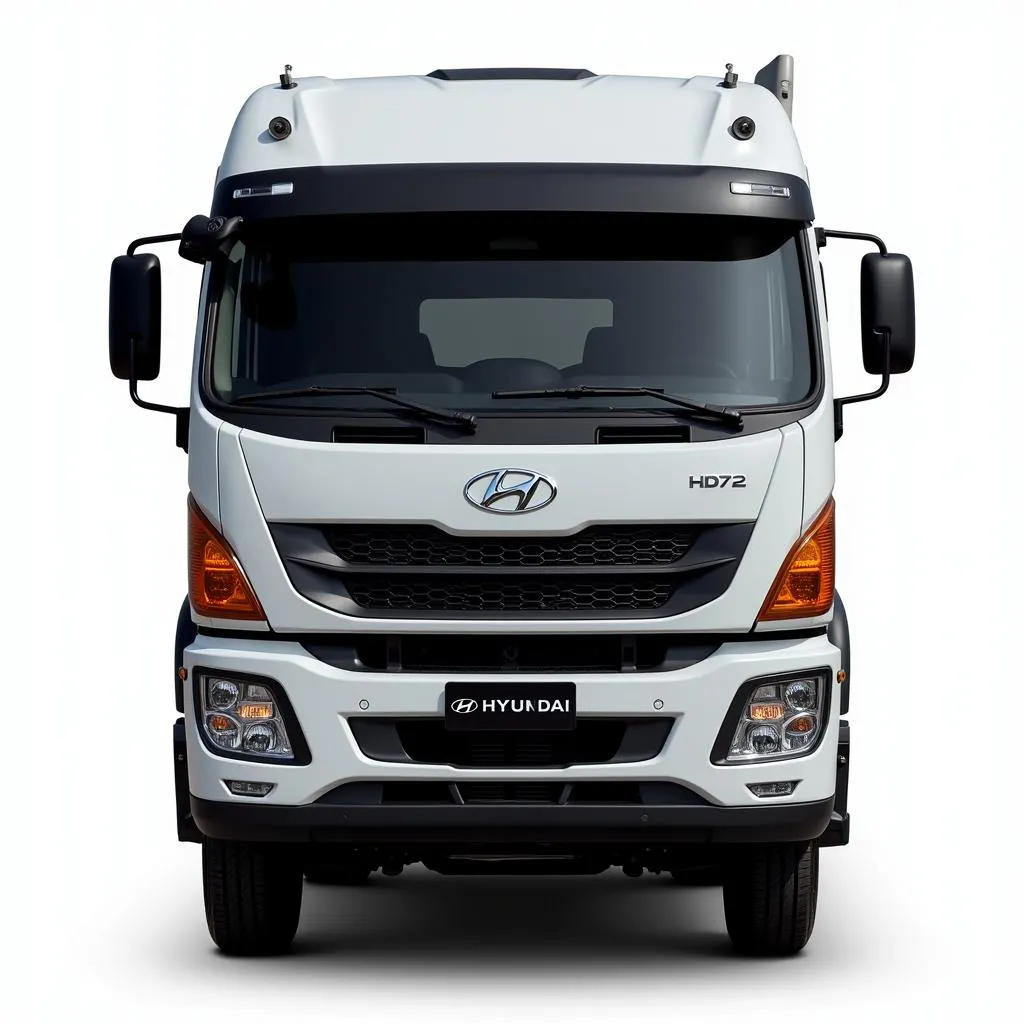 Ngoại thất xe tải Hyundai HD72