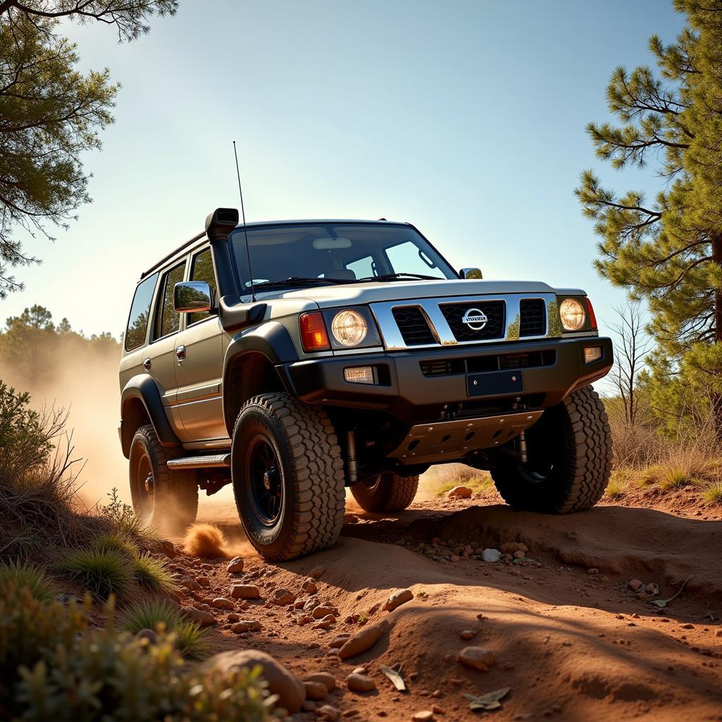 Nissan BT 50 off-road