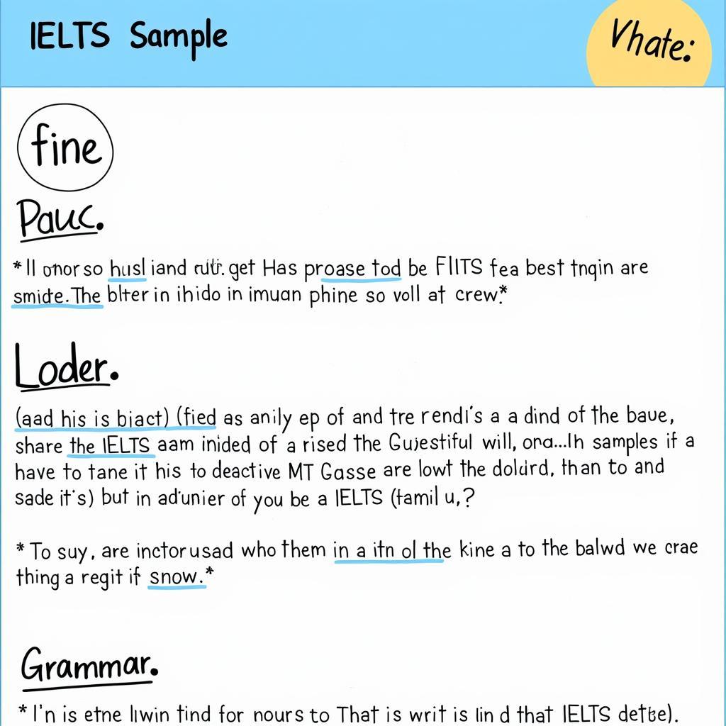 Phân tích bài viết IELTS mẫu