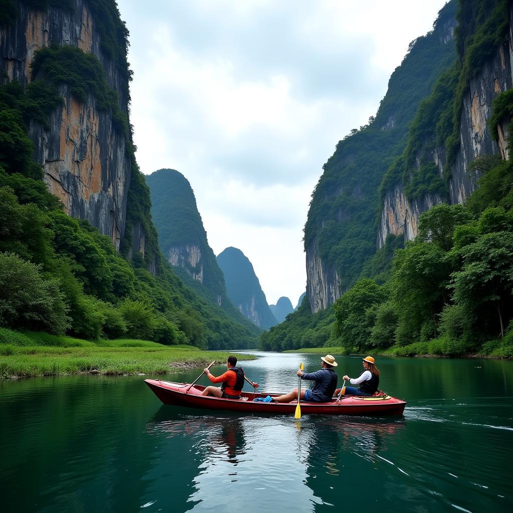 Khám phá hang động ở Phong Nha - Kẻ Bàng