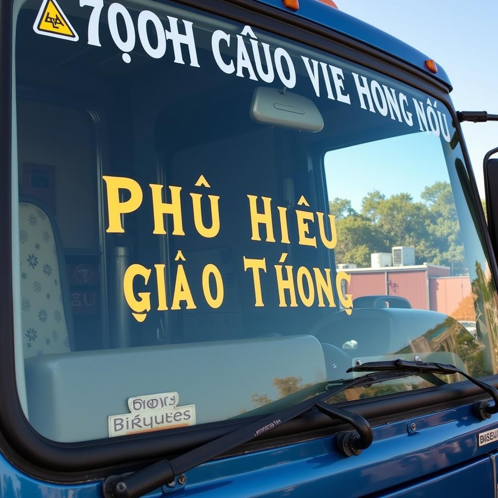 Phù hiệu xe tải