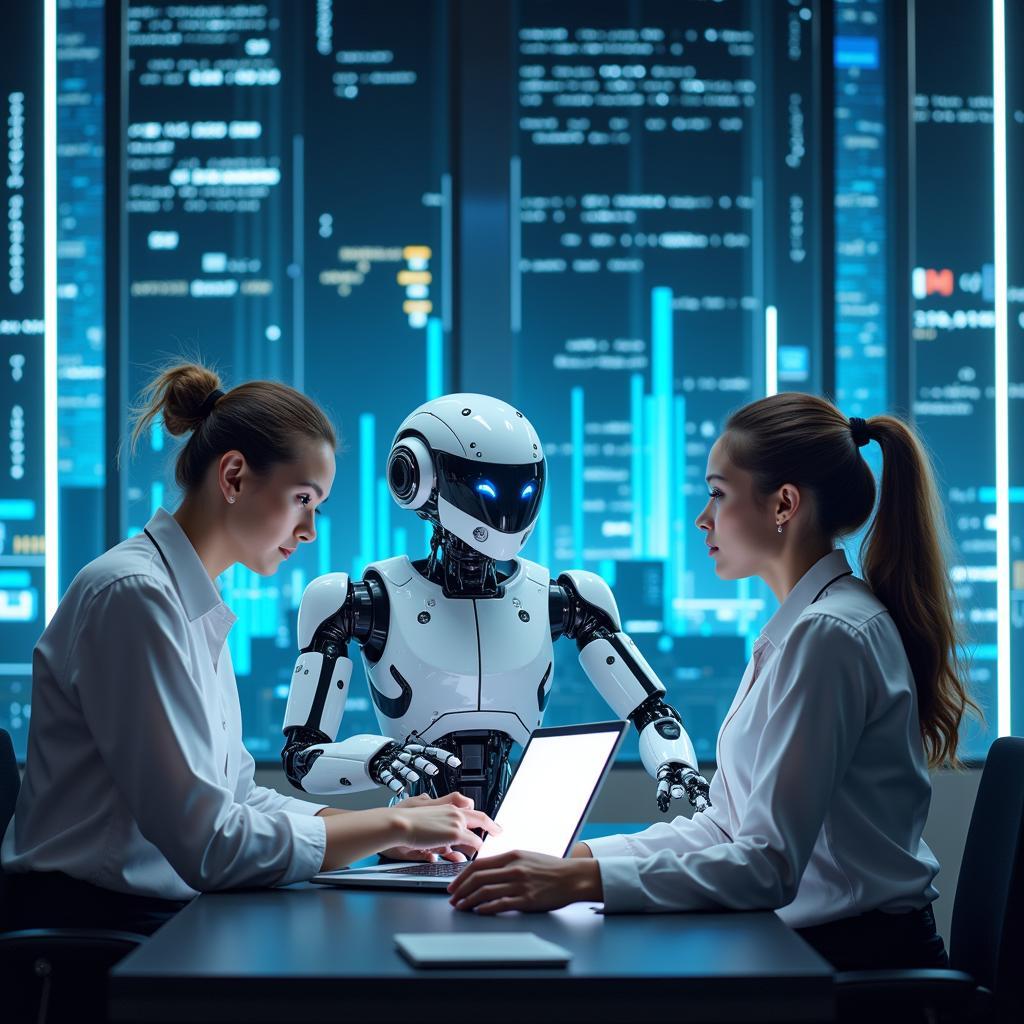 The Impact of Robots on the Workforce and IELTS