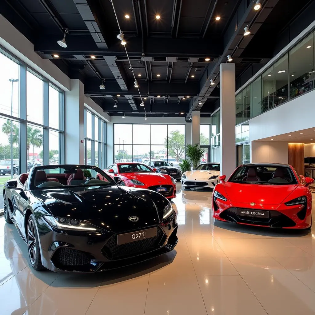 Showroom ô tô cũ TPHCM đa dạng xe sang