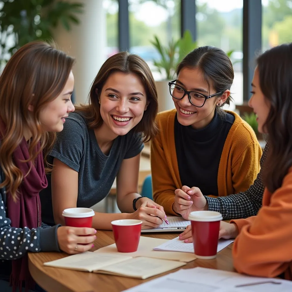 Sinh viên du học giao lưu văn hóa