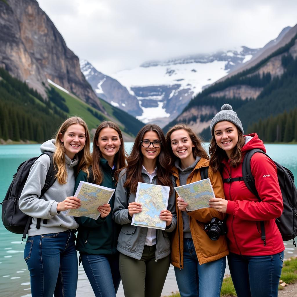 Sinh viên ngành du lịch tại Canada