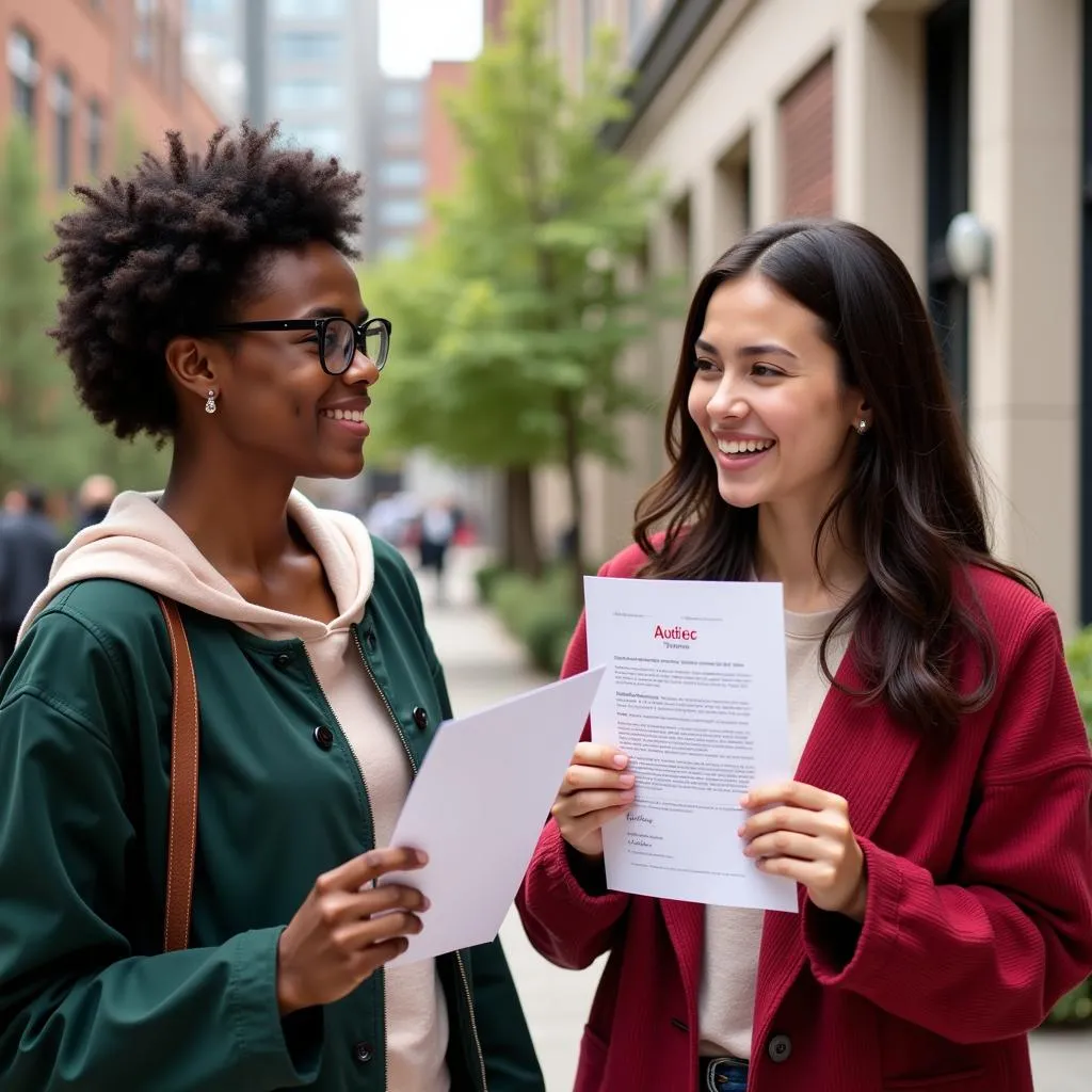 Sinh viên quốc tế tại Canada nhận thư nhập học