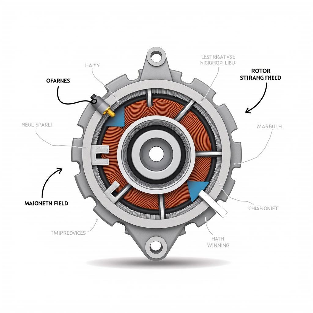 Cấu tạo Stator máy phát điện ô tô