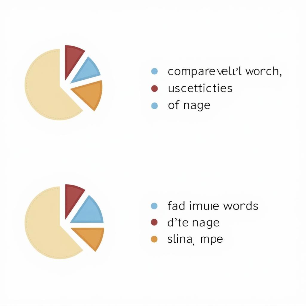 Comparing Pie Charts in IELTS