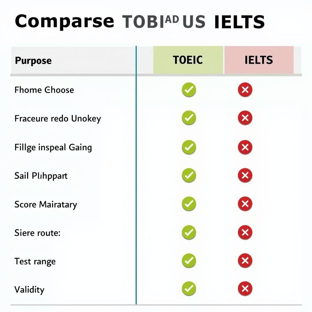 TOEIC vs IELTS