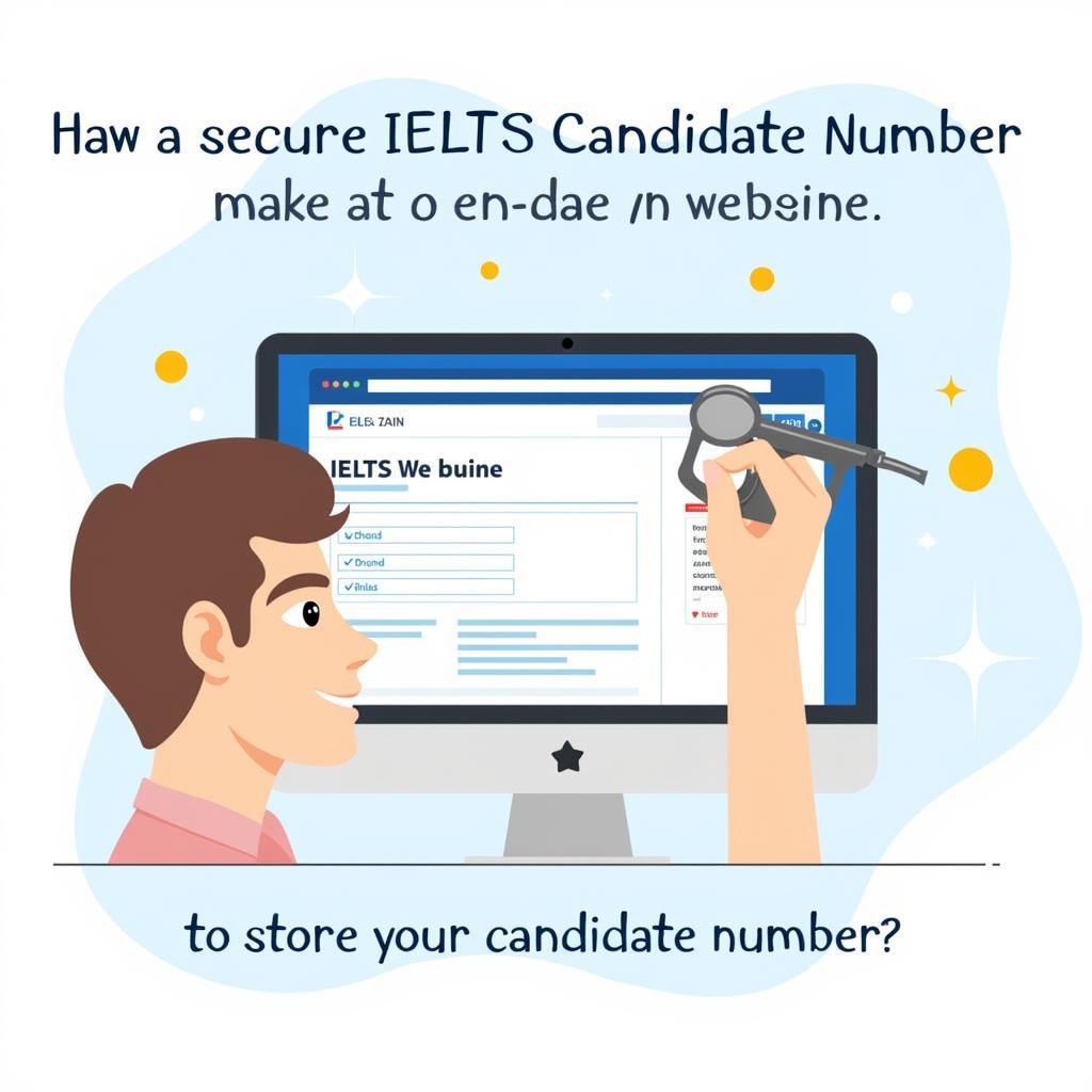 Tìm kiếm IELTS Candidate Number