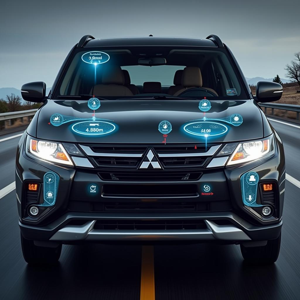 Mitsubishi Outlander 2018 Safety Features