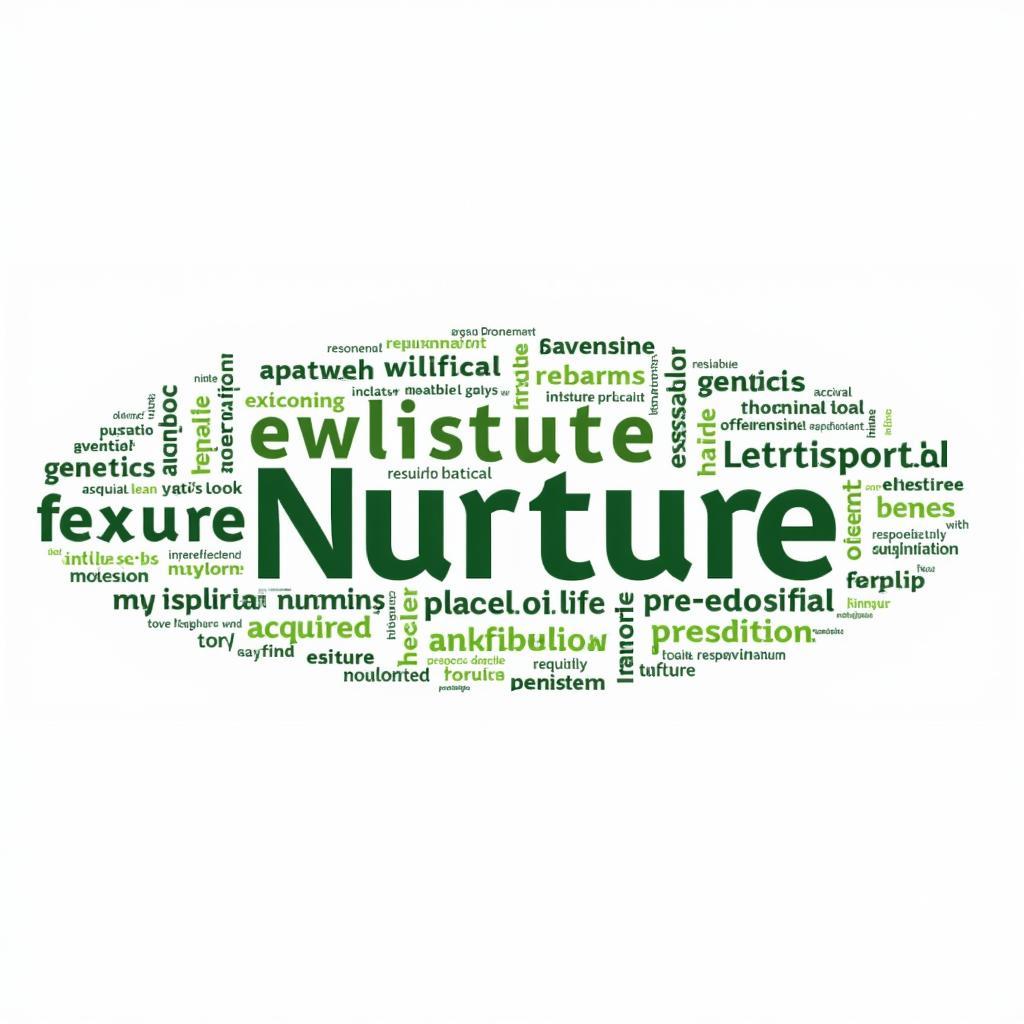 Từ vựng nature nurture IELTS