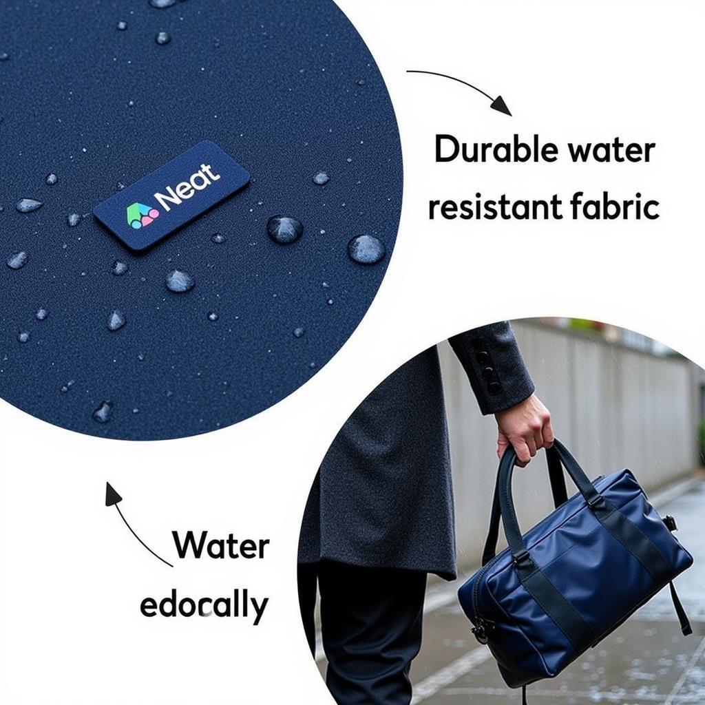 Durable and Water-Resistant Neat Travel Bag