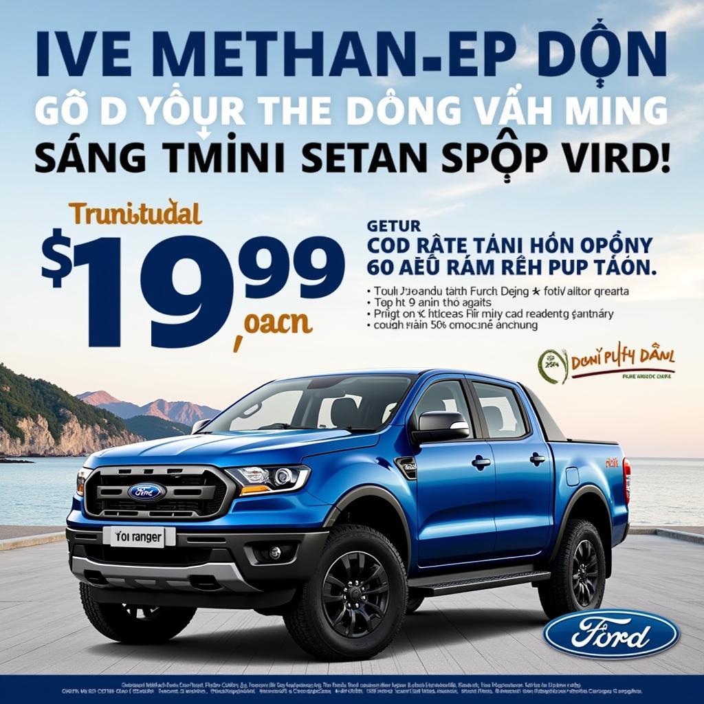 Ưu Đãi Mua Xe Ford Ranger