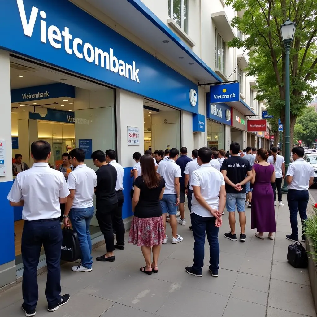 Vietcombank làm việc thứ 7 tphcm