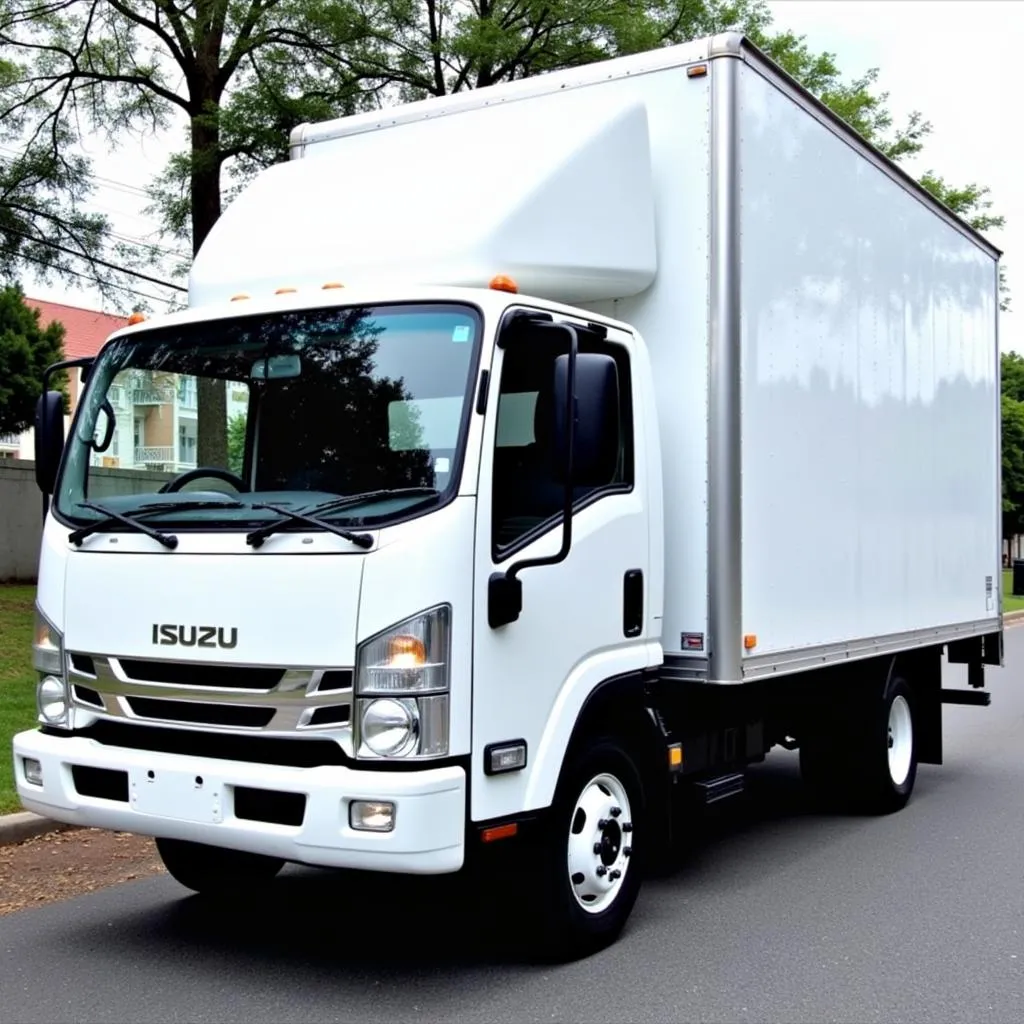 Xe tải Isuzu NMR85H thùng kín