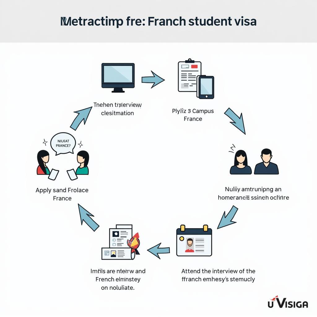 Quy trình xin visa du học Pháp