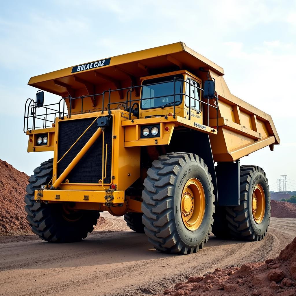 Xe tải BelAZ 75710 - Gã khổng lồ đường bộ