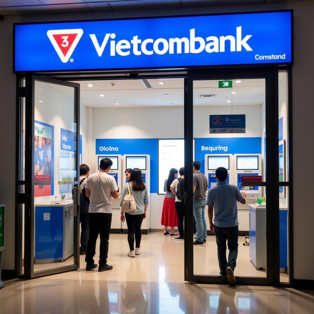 Chi nhánh Vietcombank mở cửa thứ 7