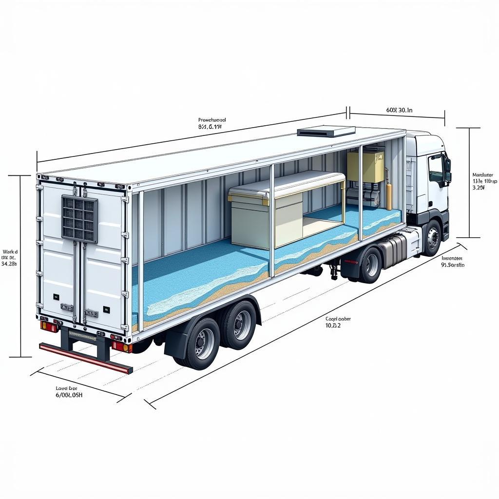 Thiết kế thùng xe tải đông lạnh