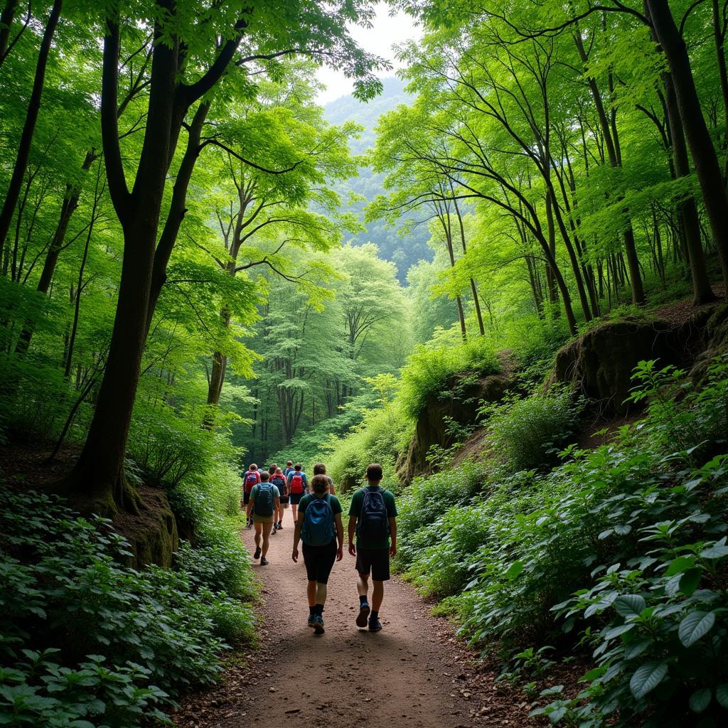 Trải nghiệm trekking Na Hang Lâm Bình