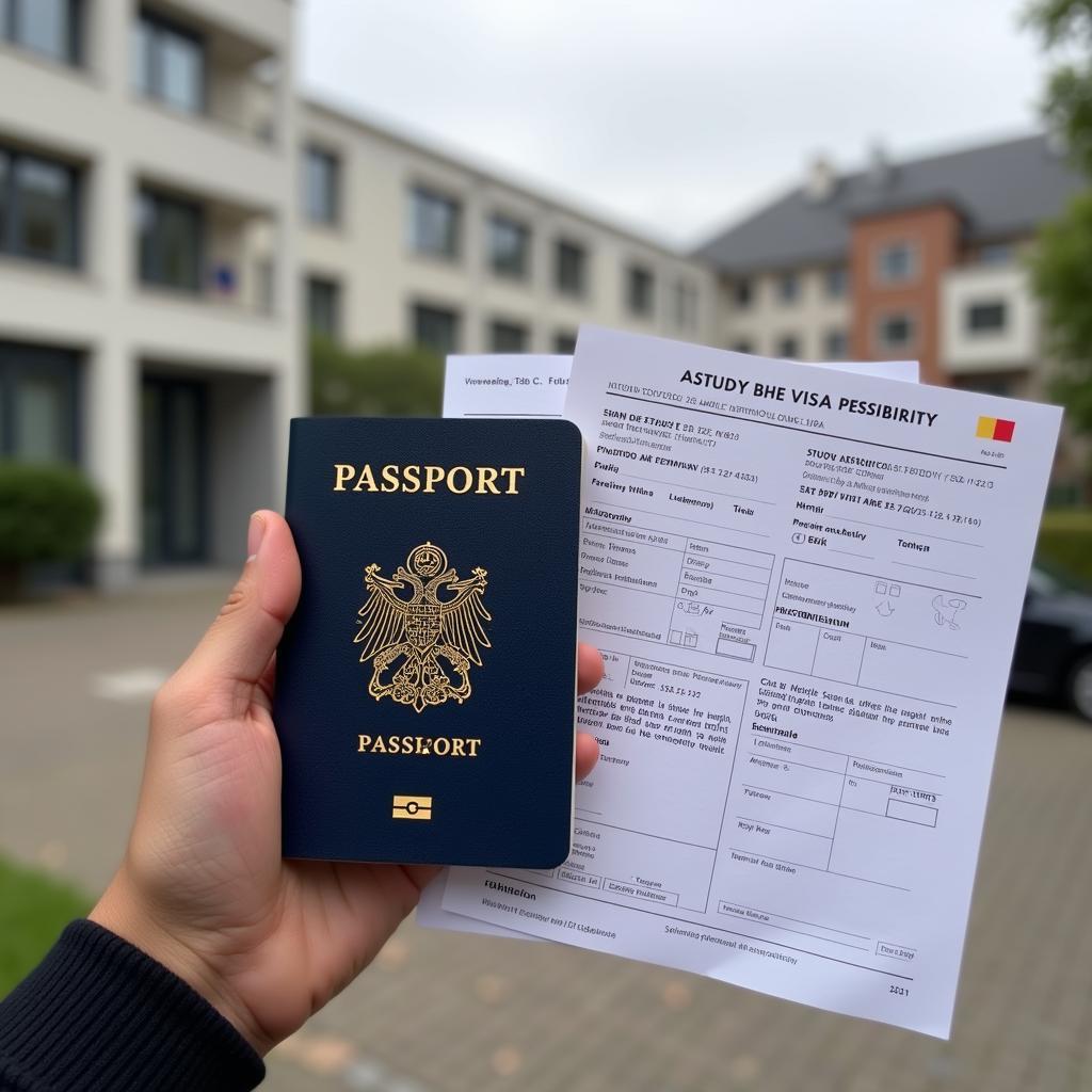 Xin Visa du học Đức